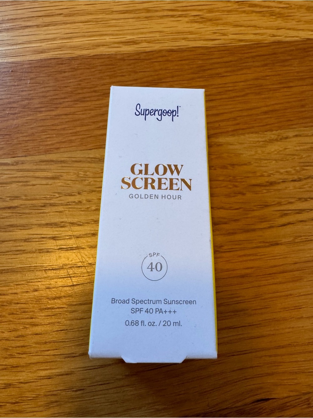 SUPERGOOP sunscreen